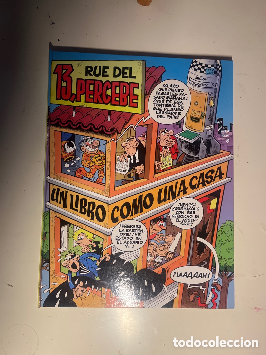 C&oacute;mics: LA 13 RUE DEL PERCEBE, F IB&Aacute;&Ntilde;EZ, (EDICIONES B), UNA LIBRO COMO UNA CASA!!! - Foto 1