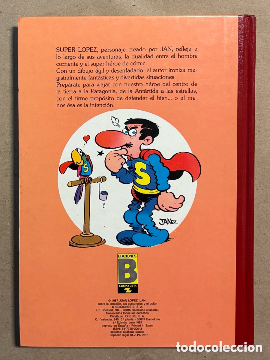 C&oacute;mics: SUPER L&Oacute;PEZ N&deg; 2. EDICIONES B 1987 (1&ordf; EDICI&Oacute;N). - Foto 9