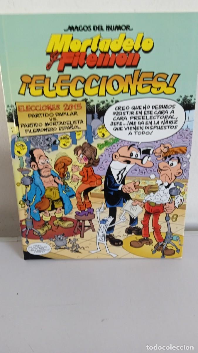 C&oacute;mics: MAGOS DEL HUMOR Mortadelo y Filem&oacute;n &iexcl;Elecciones! - Foto 1