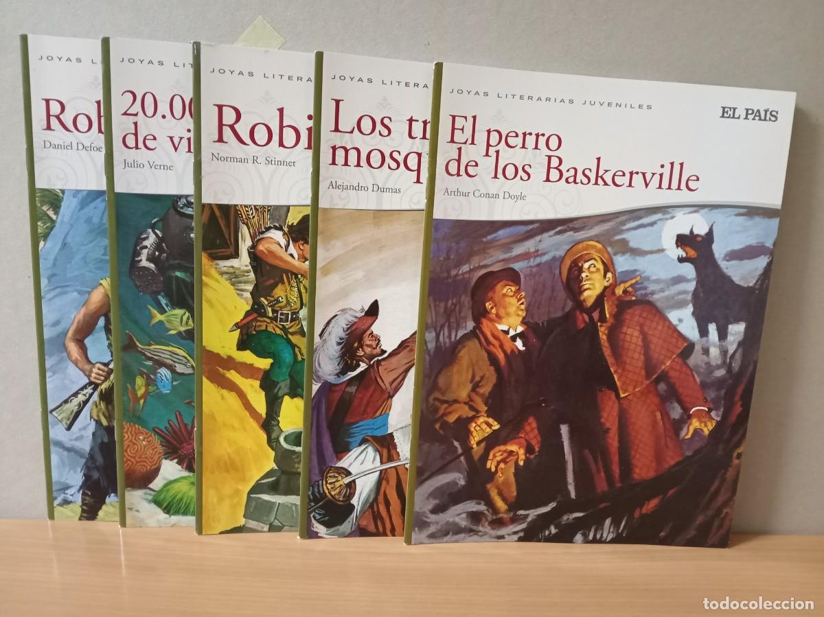C&oacute;mics: LOTE &rdquo;B&rdquo; DE 5 TEBEOS DE &rdquo;JOYAS LITERARIAS JUVENILES&rdquo; - Foto 1