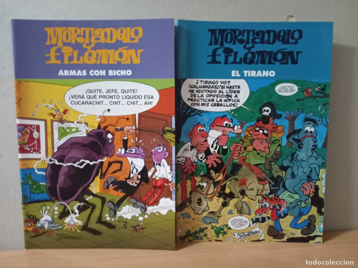 C&oacute;mics: LOTE &rdquo;B&rdquo;DE 2 TEBEOS DE &rdquo;MORTADELO Y FILEMON&rdquo; - Foto 1