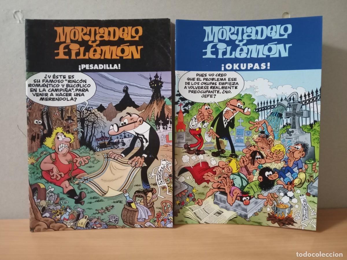 C&oacute;mics: LOTE &rdquo;D&rdquo;DE 2 TEBEOS DE &rdquo;MORTADELO Y FILEMON&rdquo; - Foto 1