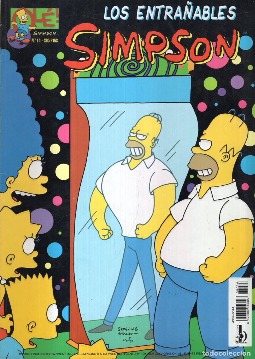 C&oacute;mics: COL. OLE SIMPSON N&ordm; 14 LOS ENTRA&Ntilde;ABLES SIMPSON - EDICIONES B - OFI15J - Foto 1