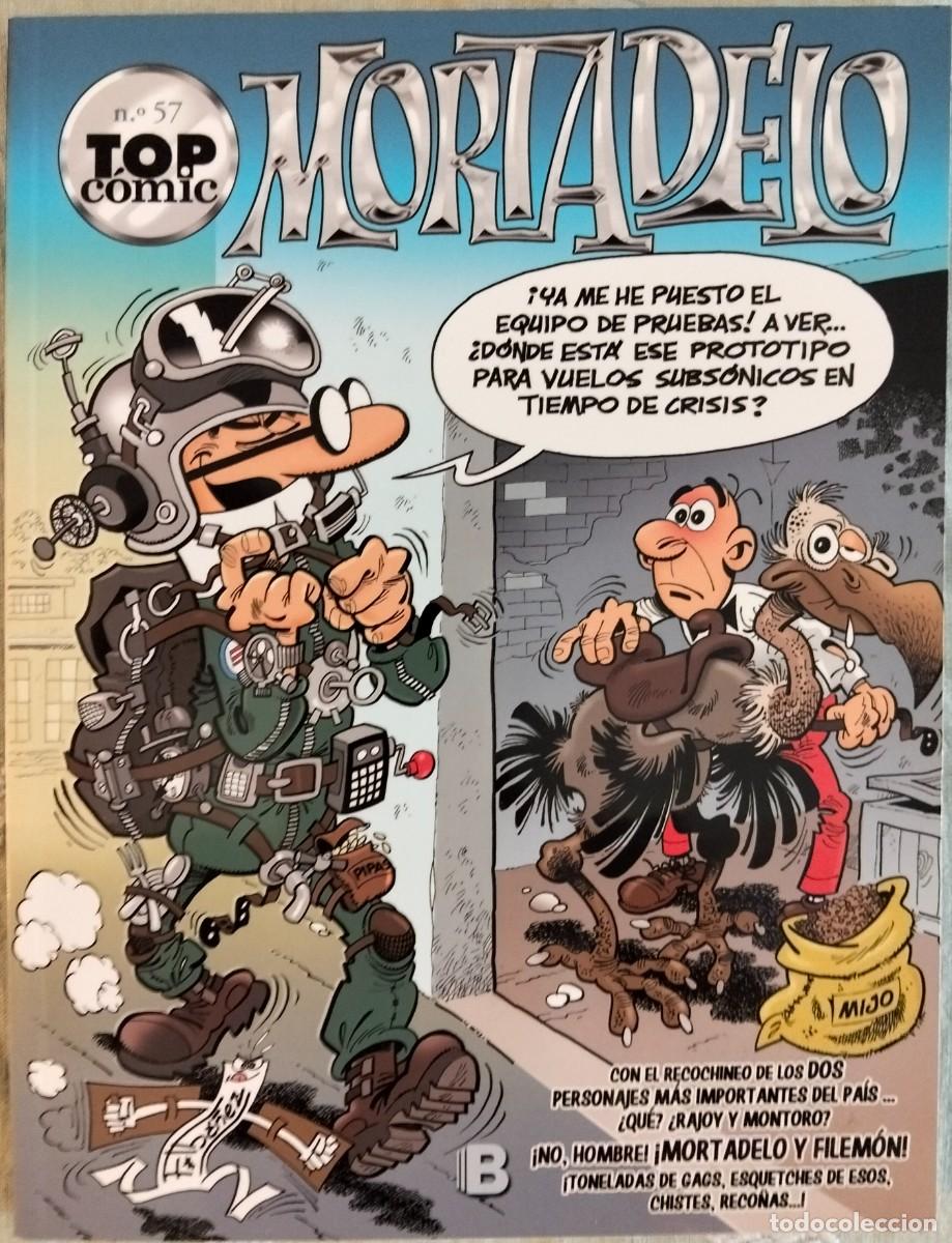 C&oacute;mics: MORTADELO. TOP COMIC N&ordm; 57. EDICIONES B - Foto 1