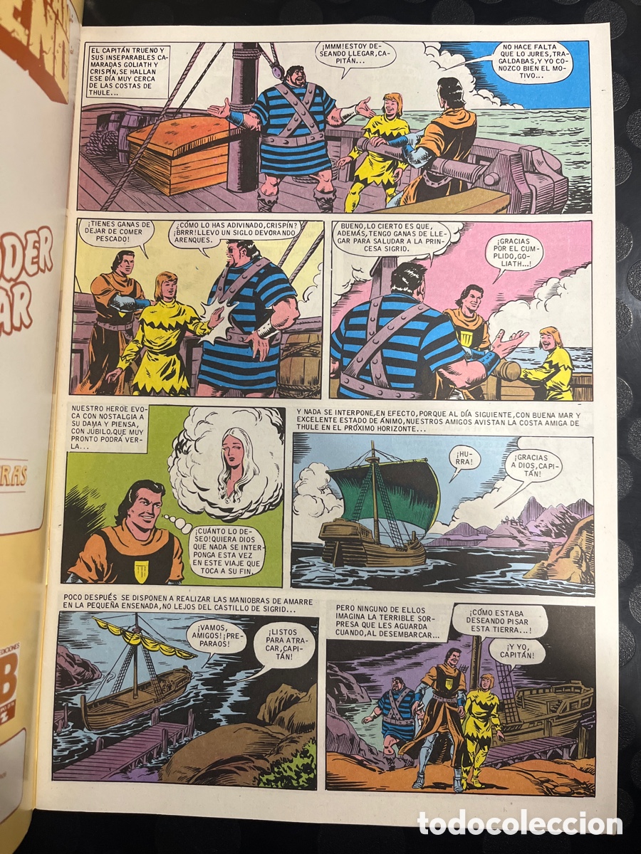 C&oacute;mics: EL CAPIT&Aacute;N TRUENO N.130 EN PODER DE IVAR EDICI&Oacute;N HIST&Oacute;RICA ( 1987/1989 ) - Foto 3