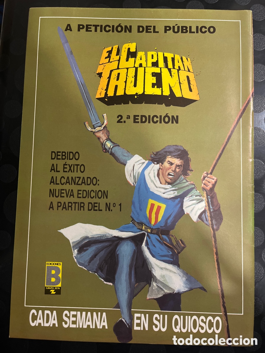 C&oacute;mics: EL CAPIT&Aacute;N TRUENO N.148 EN PODER DE TASHIDA EDICI&Oacute;N HIST&Oacute;RICA ( 1987/1989 ) - Foto 2