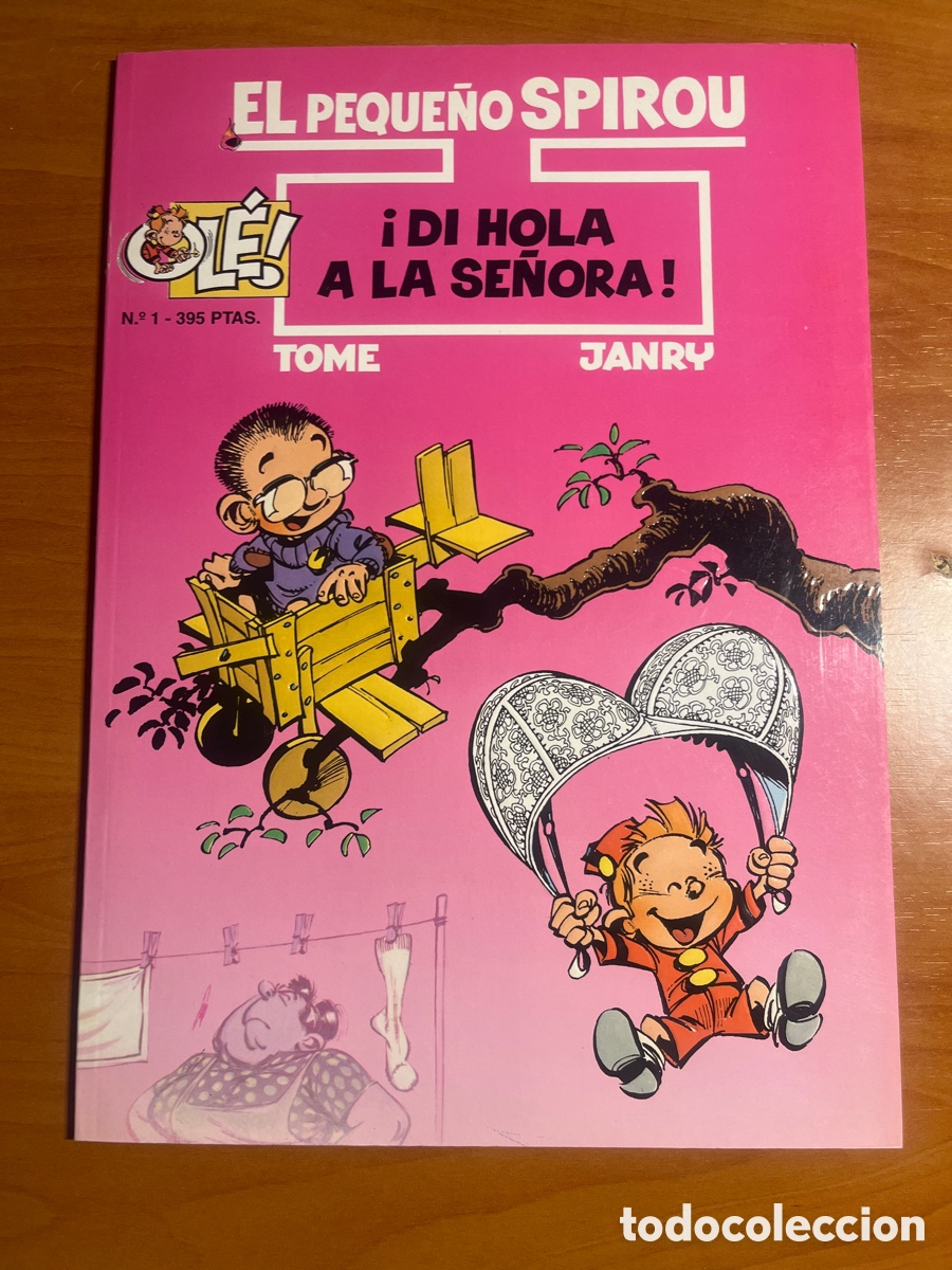 C&oacute;mics: EL PEQUE&Ntilde;O SPIROU, N&Uacute;MERO 1, (EDICIONES B), TOME JANRY!!! - Foto 1