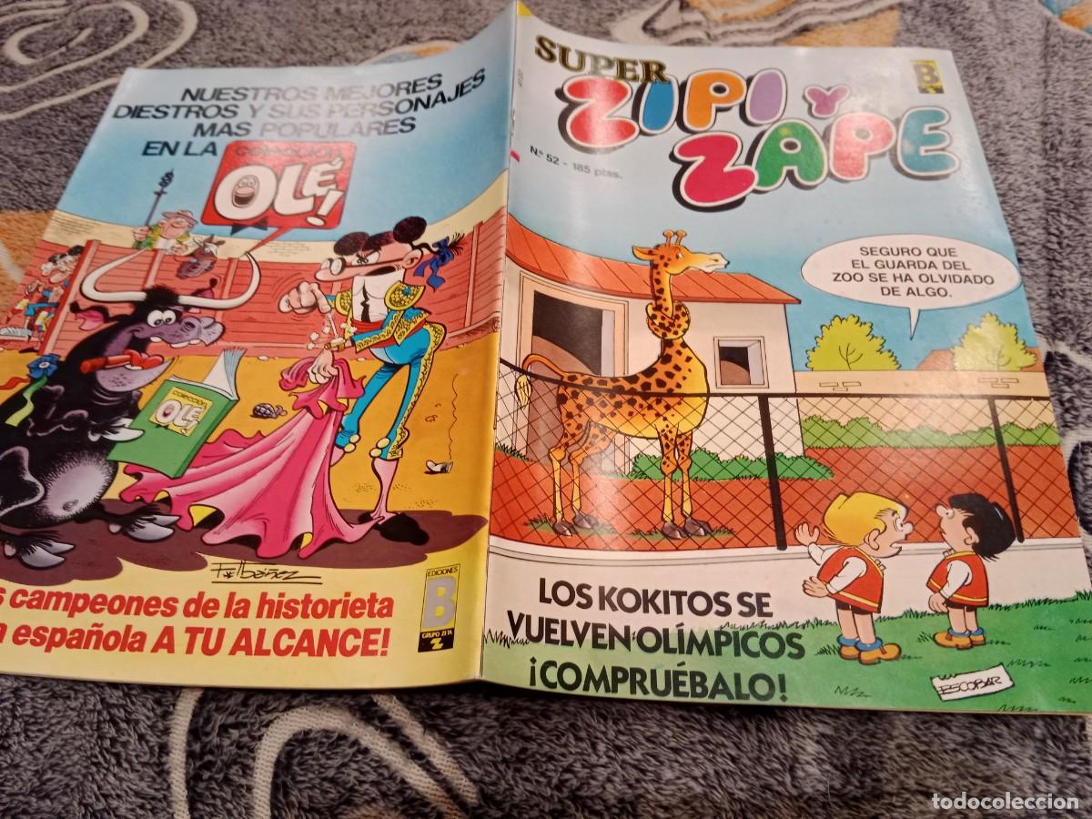 C&oacute;mics: SUPER ZIPI ZAPE N&ordm;52 EDICIONES B 1989 - Foto 1