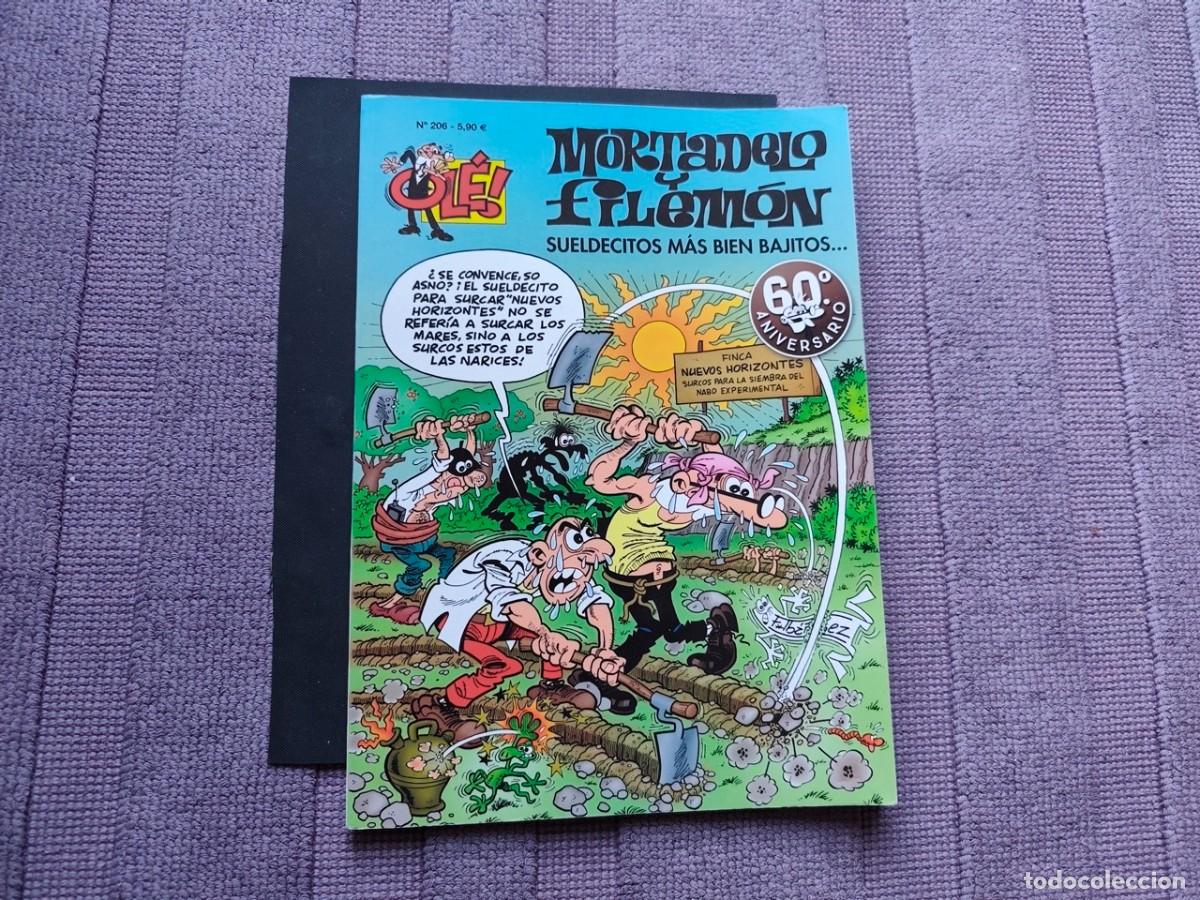 C&oacute;mics: Ol&eacute; Mortadelo (Ediciones B) n&ordm; 206 Muy buen estado. - Foto 1