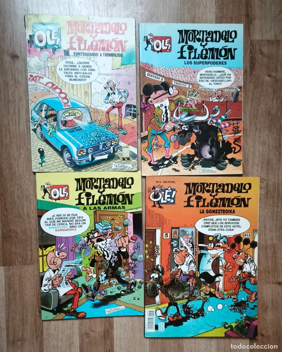 C&oacute;mics: T&iacute;tulo: Lote Mortadelo y Filem&oacute;n &ndash; Colecci&oacute;n Ol&eacute; &ndash; Ediciones B (4 n&uacute;meros) - Foto 1