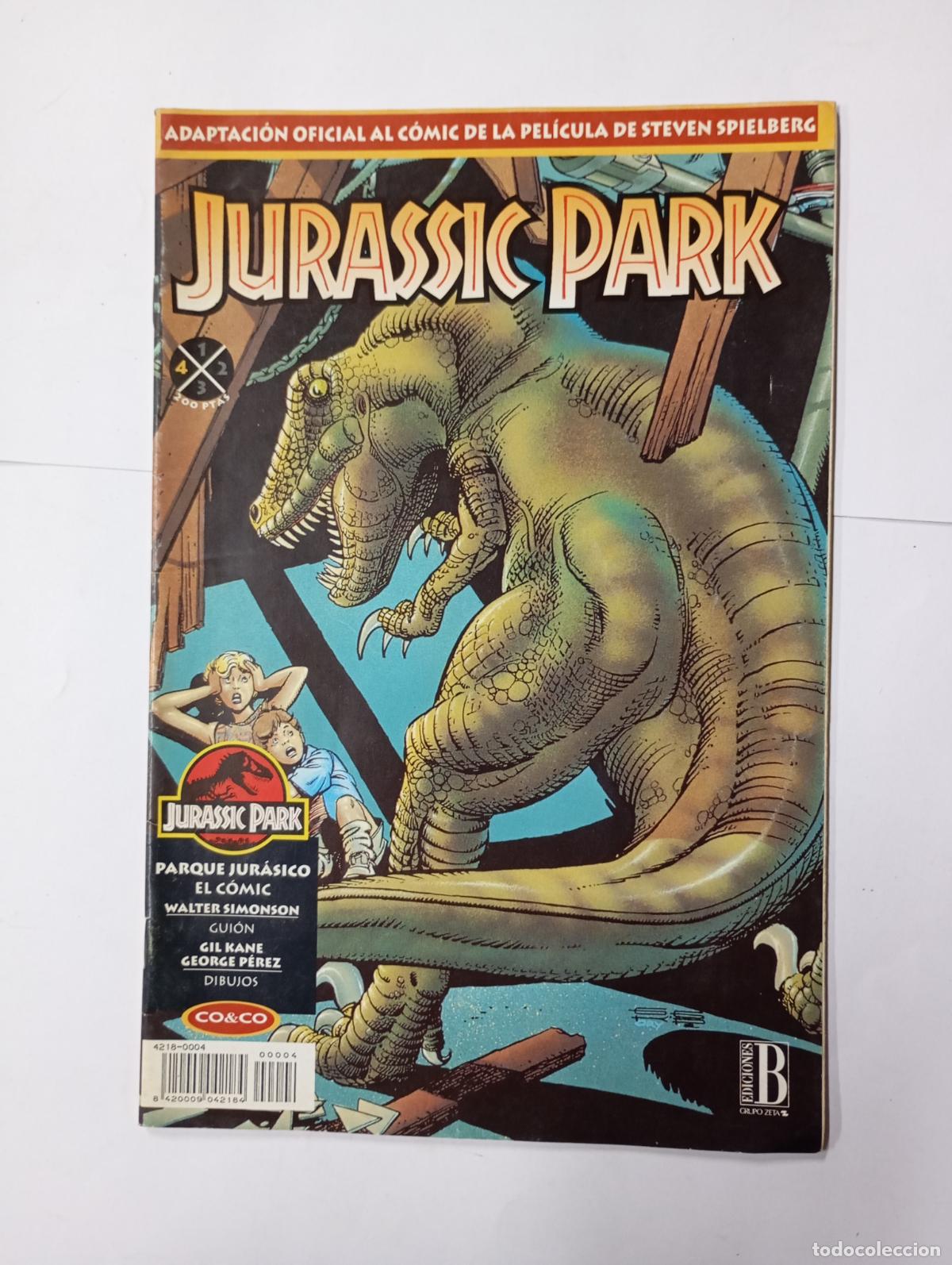 C&oacute;mics: JURASSIC PARK N&ordm; 4. EDICIONES B. TDKc107 - Foto 1