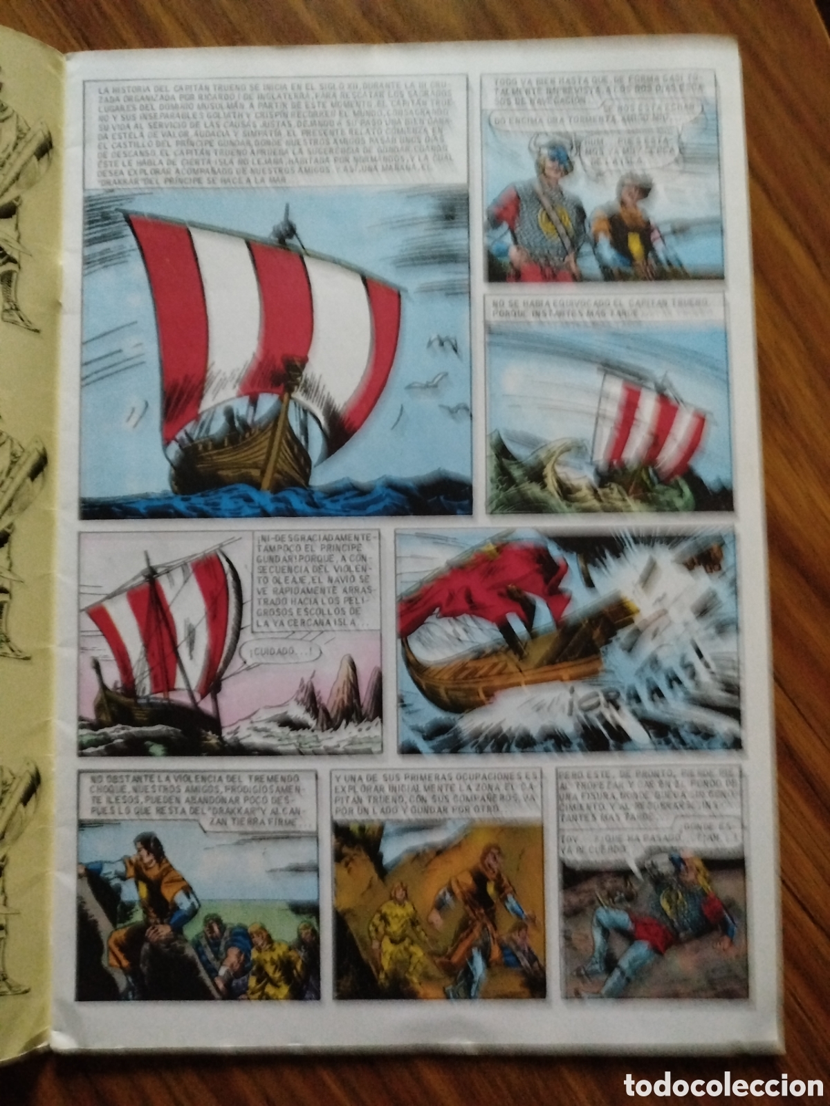 C&oacute;mics: El capit&aacute;n Trueno, N&uacute;m. 27. Edici&oacute;n Hist&oacute;rica. Ediciones B. (1987) - Foto 2