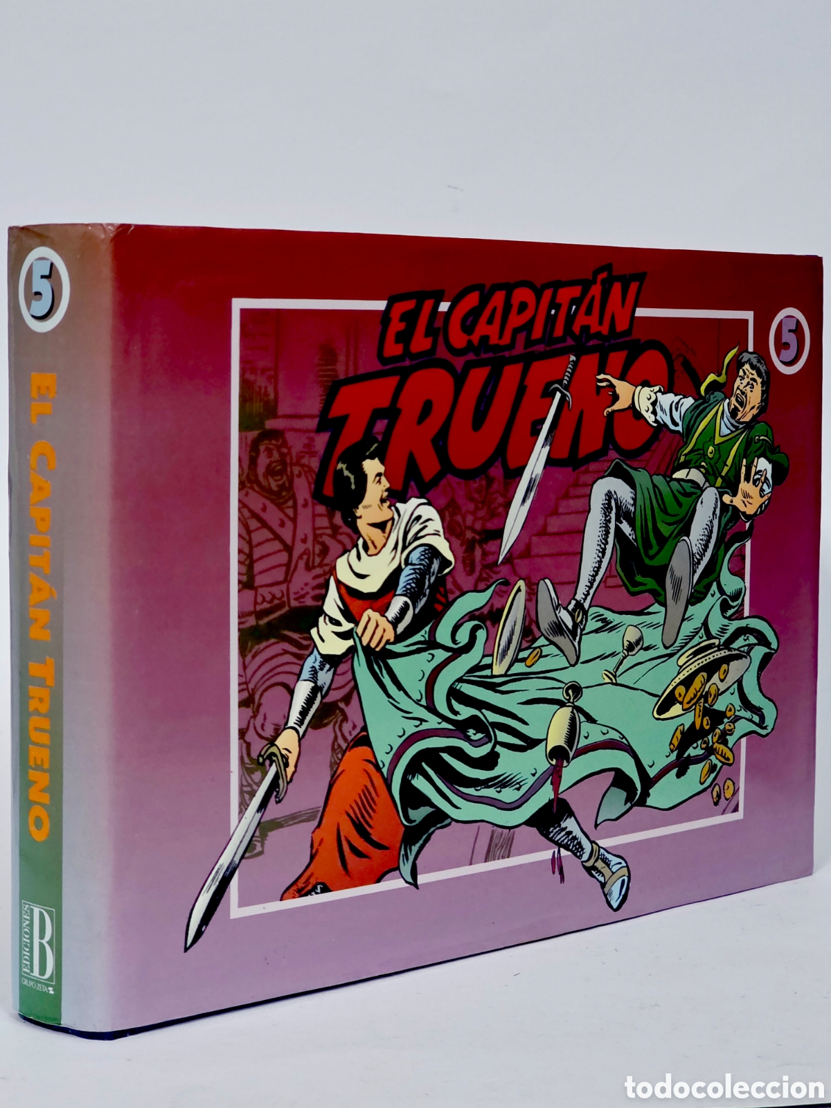 C&oacute;mics: C&Oacute;MIC EXCELENTE CAPIT&Aacute;N TRUENO TOMO 5 EDITORIAL EDICIONES B FACS&Iacute;MIL - Foto 2