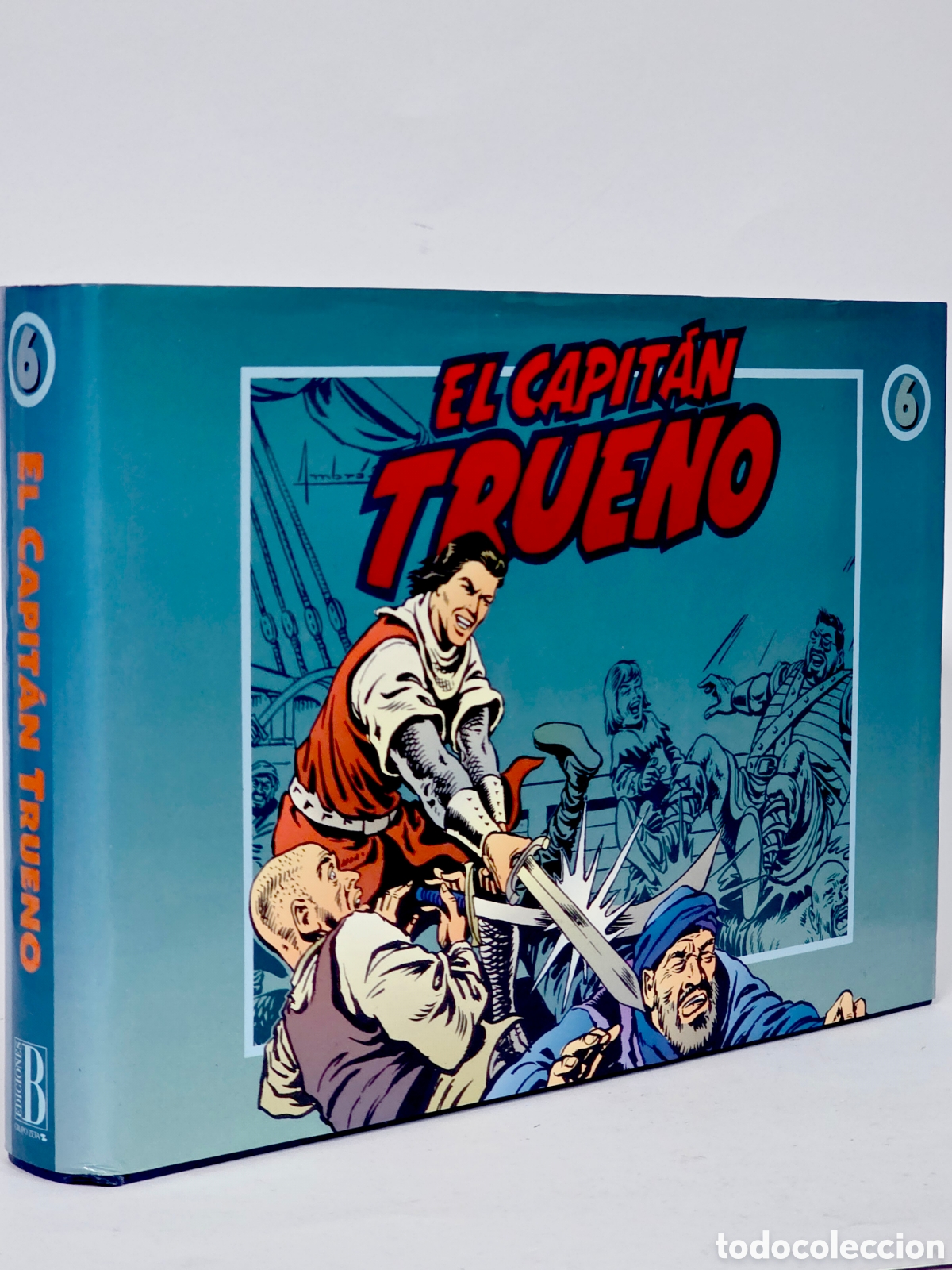 C&oacute;mics: C&Oacute;MIC EXCELENTE CAPIT&Aacute;N TRUENO TOMO 6 EDITORIAL EDICIONES B FACS&Iacute;MIL - Foto 1