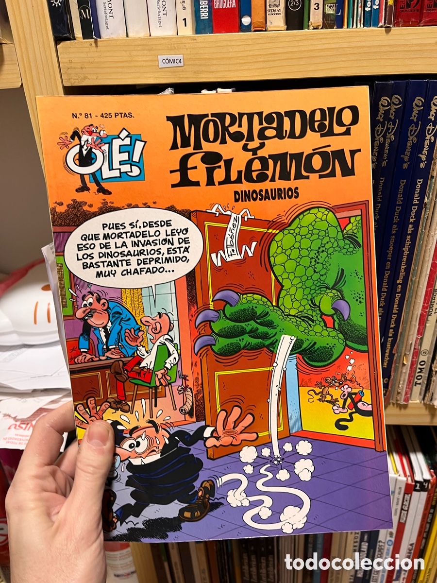 C&oacute;mics: Comic2 OL&Eacute;!. N&ordm; 81. MORTADELO Y FILEM&Oacute;N. DINOSAURIOS. EDICIONES B - Foto 1