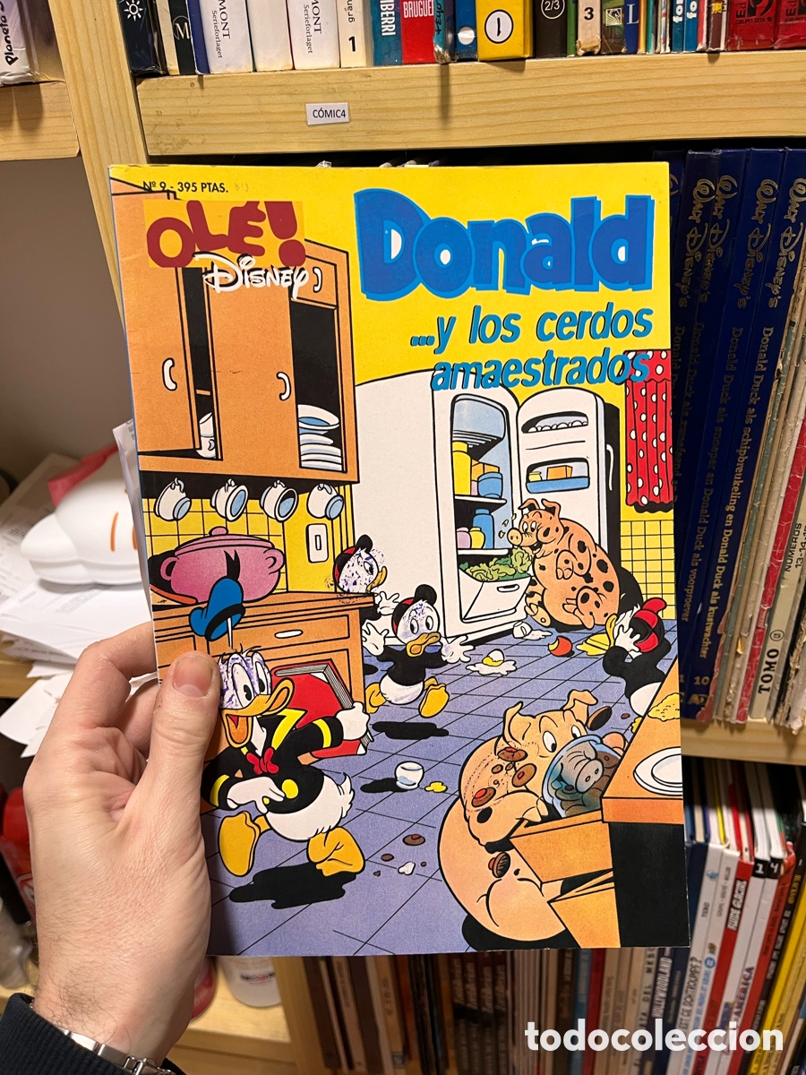 C&oacute;mics: Comic4 OLE DISNEY Donald y los Cerdos Amaestrados #9 - Foto 1