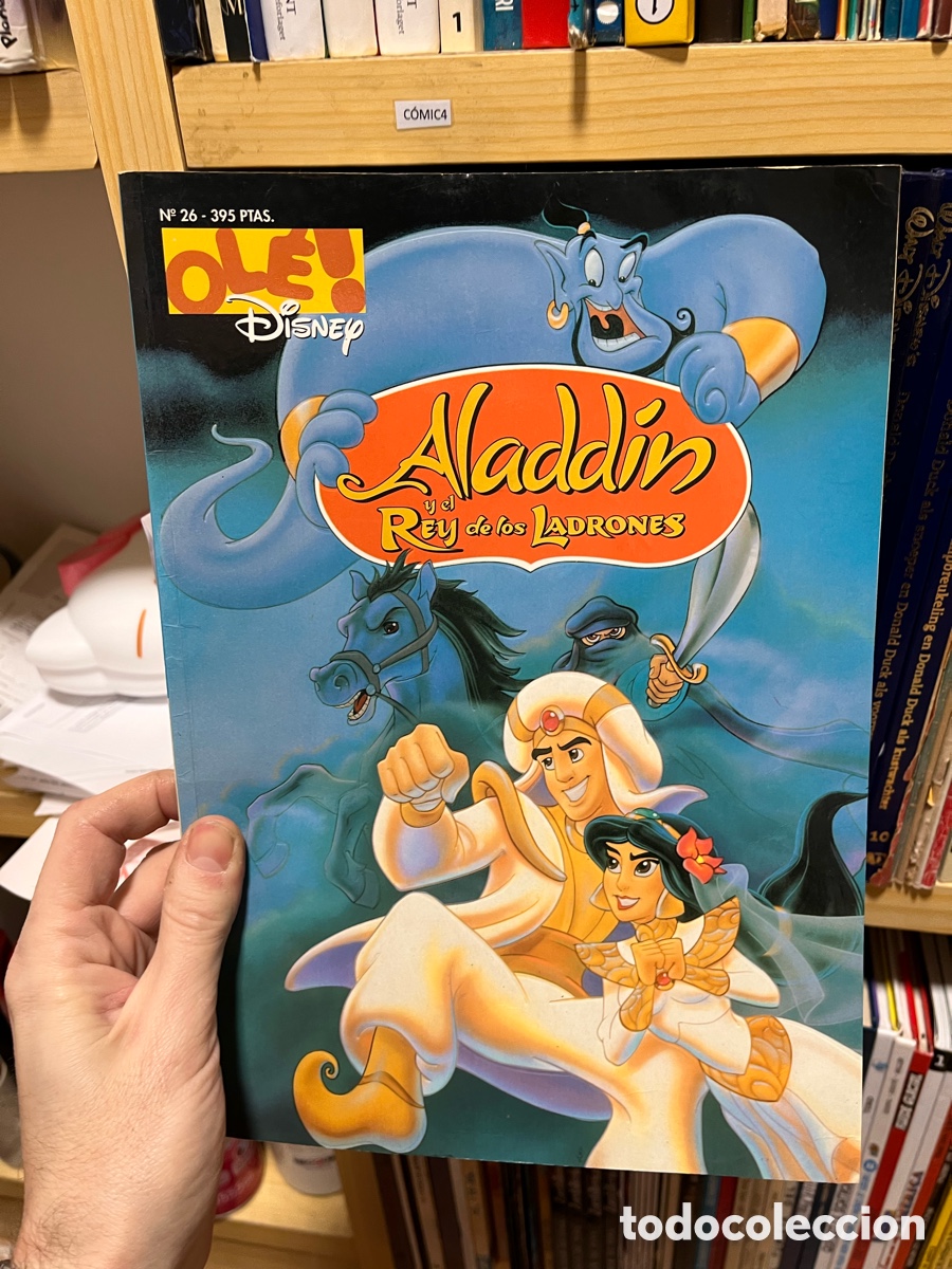 C&oacute;mics: Comic4 COL. OLE N&ordm; 26 ALADDIN Y EL REY DE LOS LADRONES - EDICIONES B - Foto 1