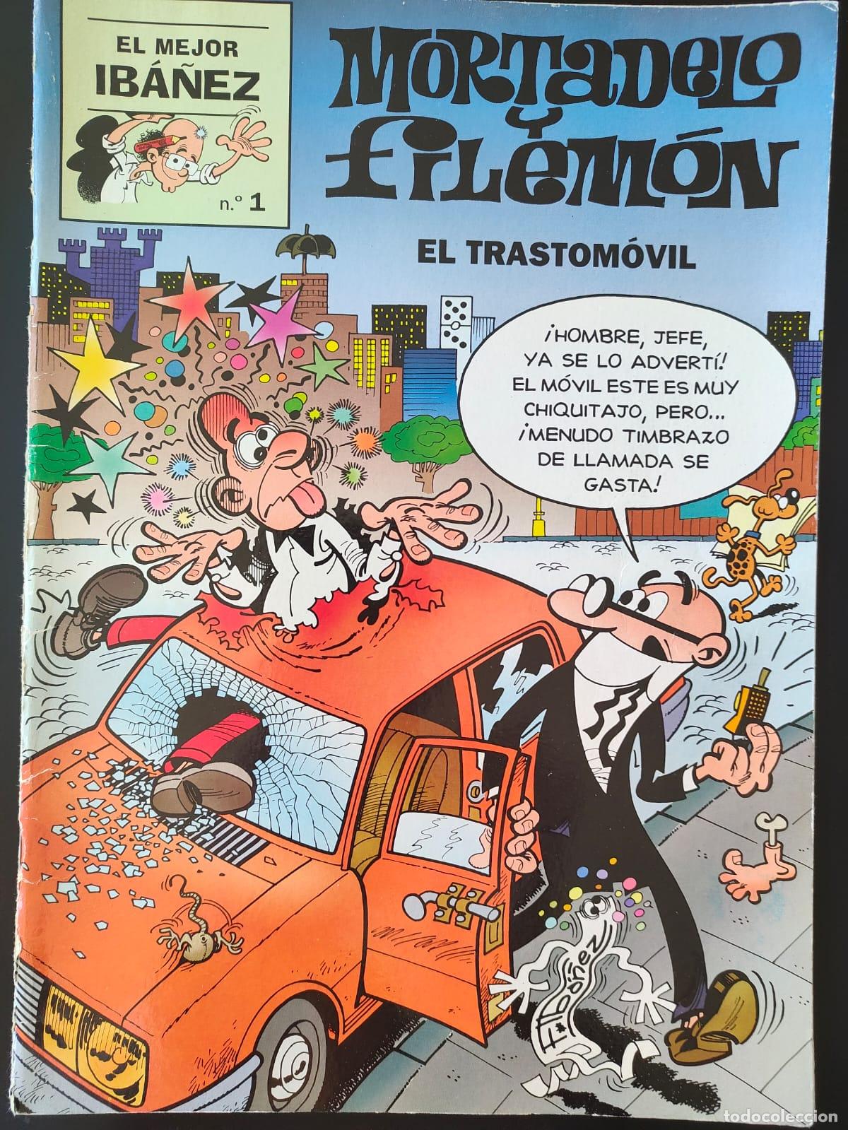 C&oacute;mics: MORTADELO Y FILEMON EL TRASTOMOVIL - Foto 1