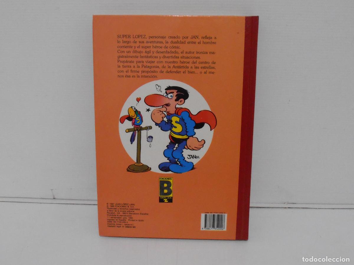 C&oacute;mics: SUPER HUMOR, SUPER LOPEZ N&ordm;2, REIMPRESION 1&ordf;, 1990, EDICIONES B - Foto 4