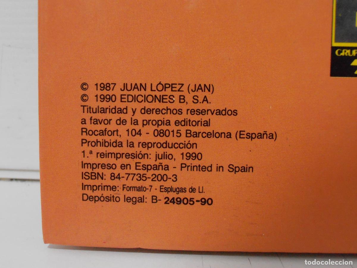 C&oacute;mics: SUPER HUMOR, SUPER LOPEZ N&ordm;2, REIMPRESION 1&ordf;, 1990, EDICIONES B - Foto 5
