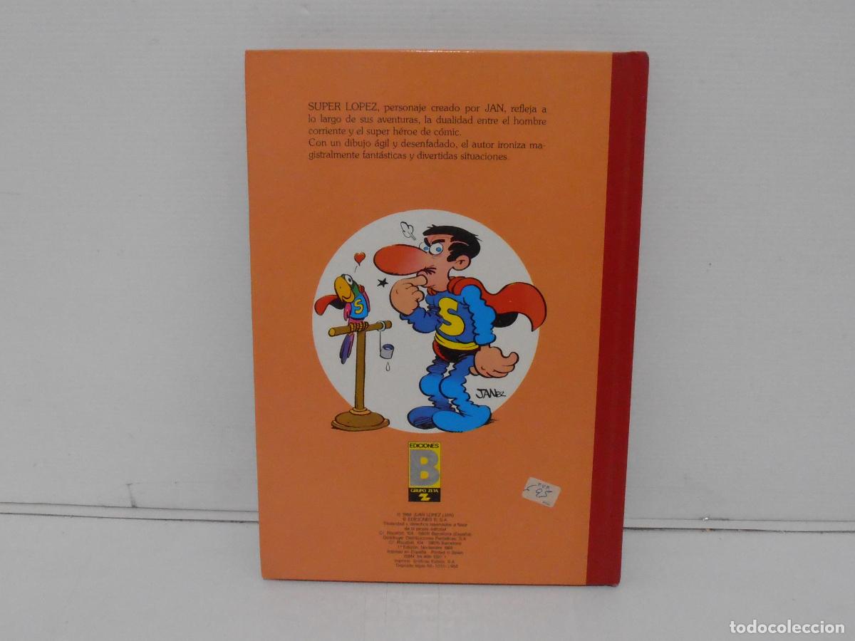 C&oacute;mics: SUPER HUMOR, SUPER LOPEZ N&ordm;3, 1&ordf; EDICION, 1989, EDICIONES B - Foto 5