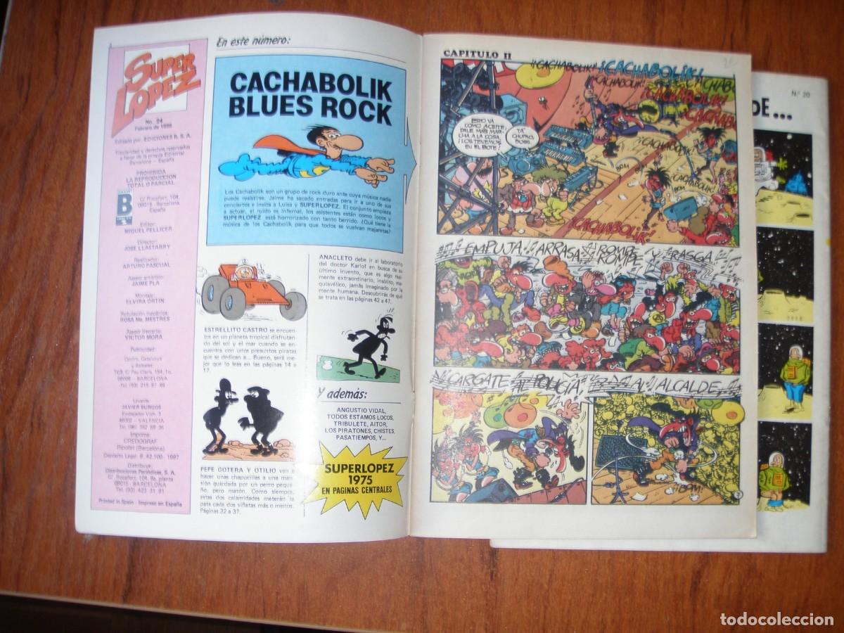C&oacute;mics: DOS COMICS SUPER LOPEZ 20 Y 24 - Foto 6