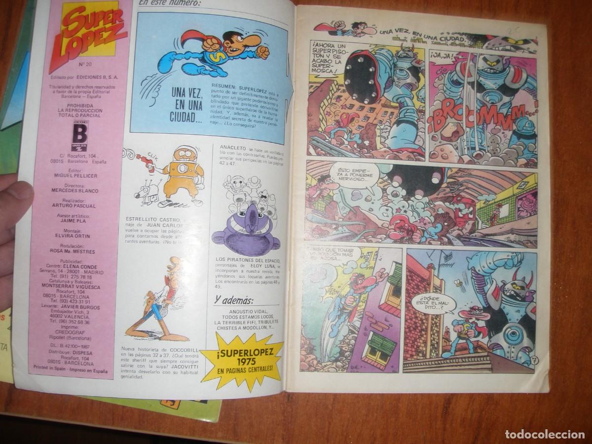 C&oacute;mics: DOS COMICS SUPER LOPEZ 20 Y 24 - Foto 8