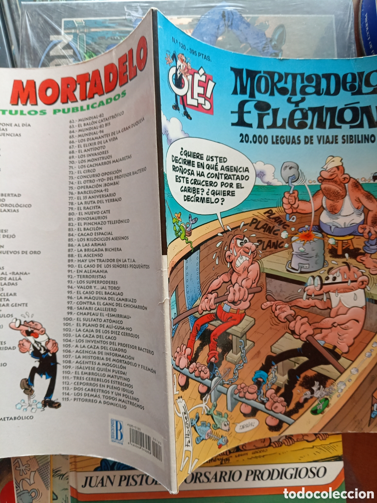 C&oacute;mics: Colecci&oacute;n Ol&eacute; Mortadelo y Filem&oacute;n 120 cj83 - Foto 3
