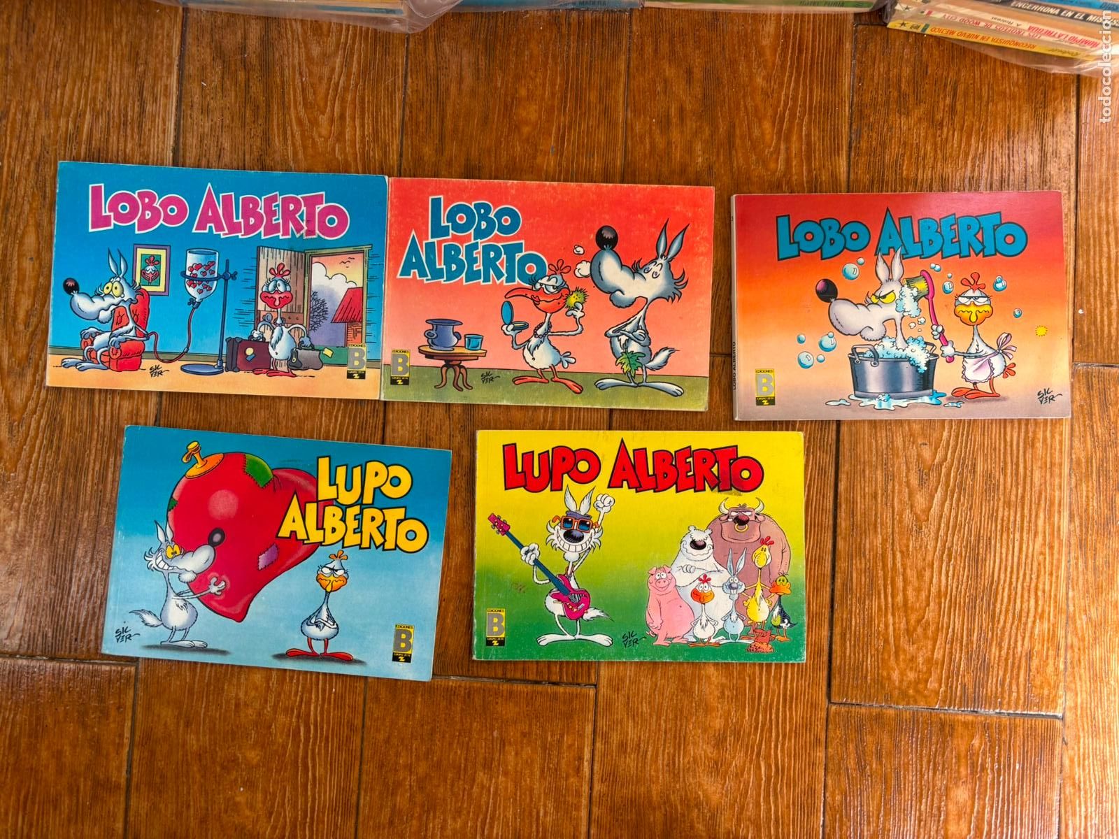 C&oacute;mics: LOBO ALBERTO N&ordm; 1-5 DE SILVER (Ediciones B 1988) COLECCION Completa - Foto 1