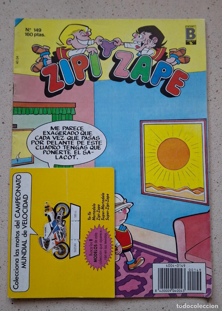 C&oacute;mics: ZIPI Y ZAPE N&ordm; 149 - EDICIONES B BRUGUERA - COMIC - Foto 1
