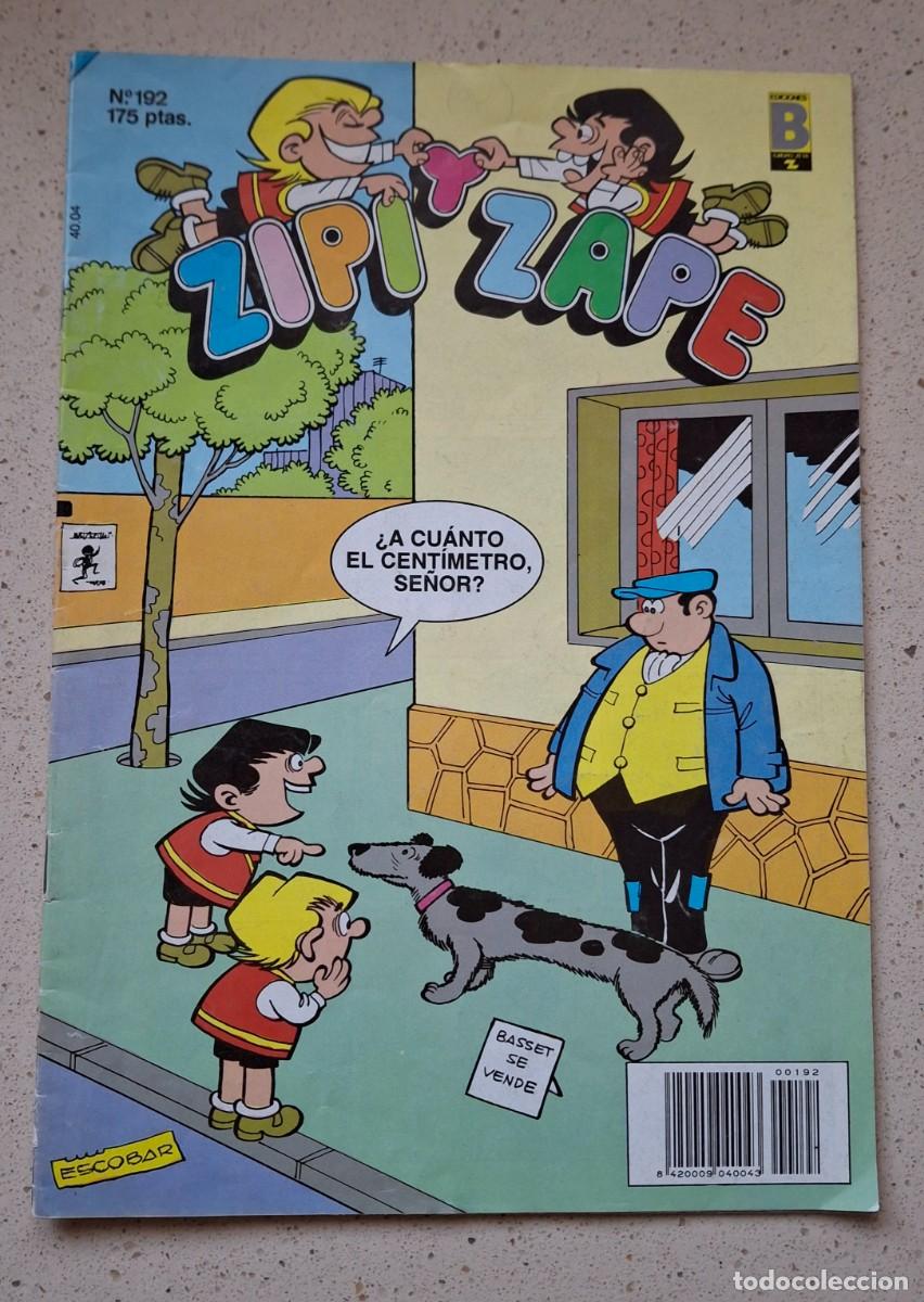 C&oacute;mics: ZIPI Y ZAPE N&ordm; 192 - EDICIONES B BRUGUERA - COMIC - Foto 1
