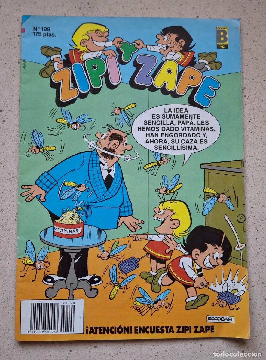 C&oacute;mics: ZIPI Y ZAPE N&ordm; 199 - EDICIONES B BRUGUERA - COMIC - Foto 1