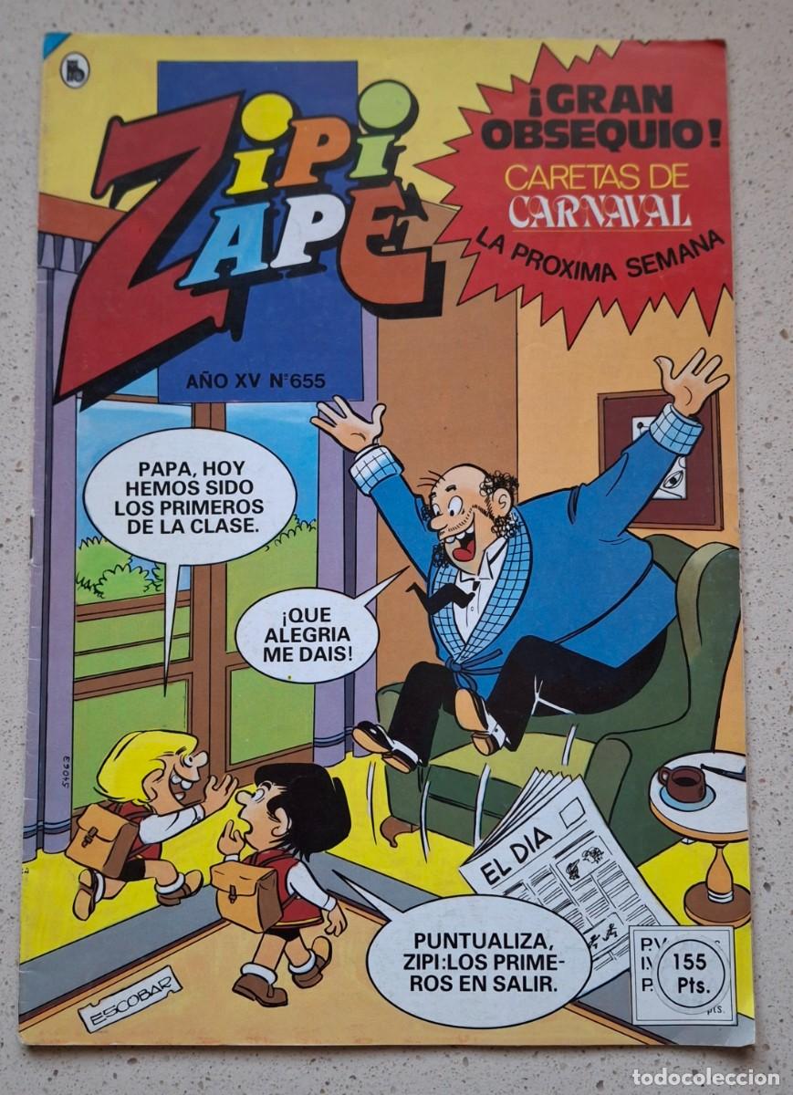 C&oacute;mics: ZIPI Y ZAPE N&ordm; 655 - BRUGUERA - COMIC - Foto 1