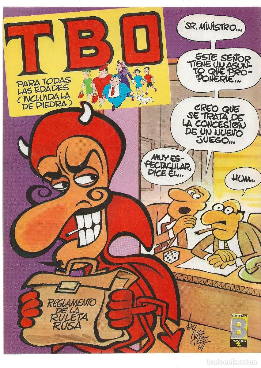 C&oacute;mics: TBO N&ordm; 1 - EDICIONES B - 1988 EXCELENTE ESTADO - Foto 2