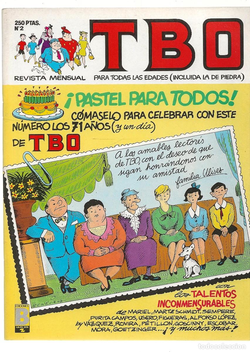 C&oacute;mics: TBO N&ordm; 2 - EDICIONES B - 1988 EXCELENTE ESTADO - Foto 1