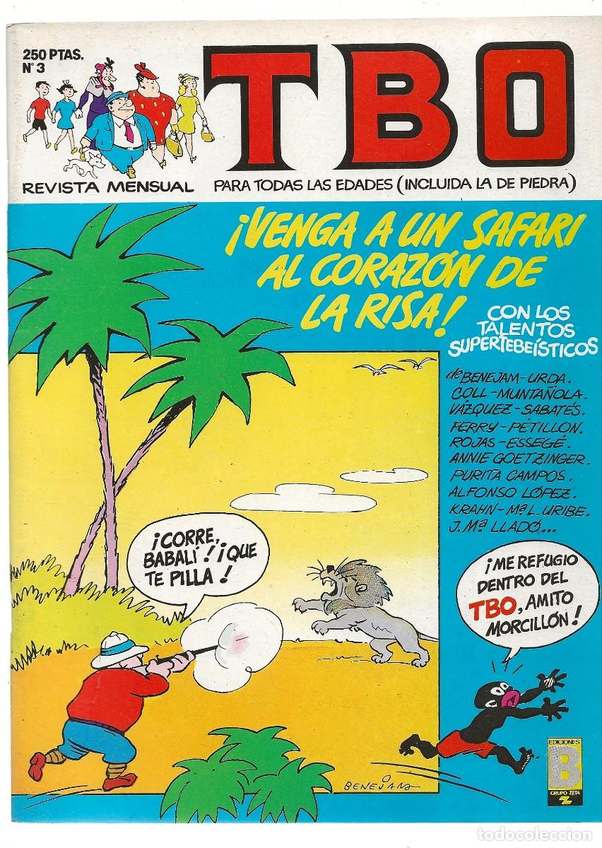 C&oacute;mics: TBO N&ordm; 3 - EDICIONES B - 1988 EXCELENTE ESTADO - Foto 1