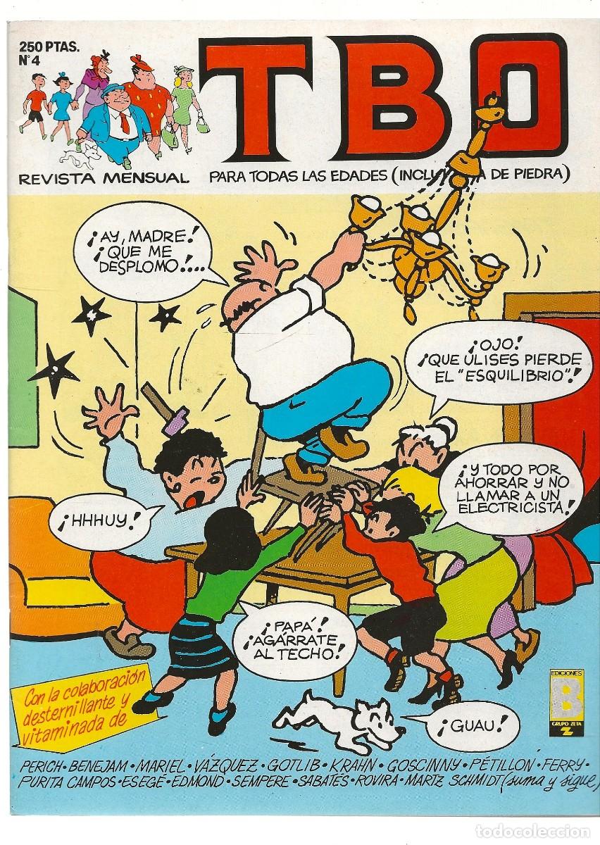 C&oacute;mics: TBO N&ordm; 4 - EDICIONES B - 1988 EXCELENTE ESTADO - Foto 1