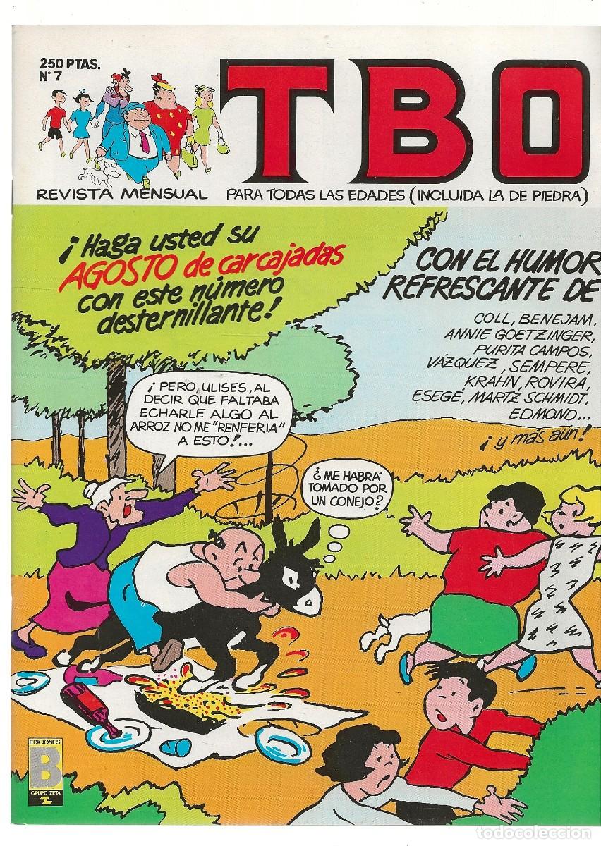 C&oacute;mics: TBO N&ordm; 7 - EDICIONES B - 1988 EXCELENTE ESTADO - Foto 1