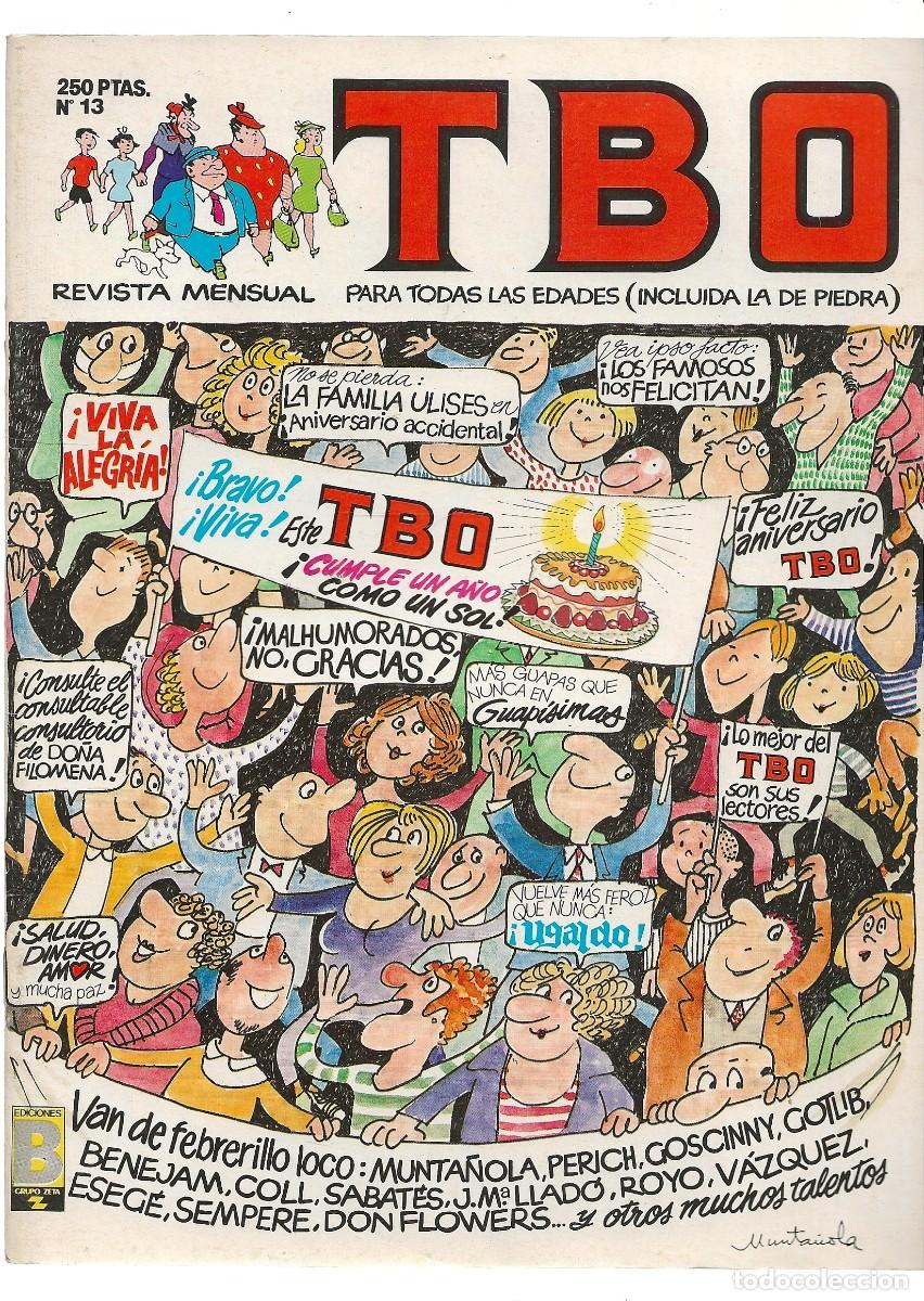 C&oacute;mics: TBO N&ordm; 13 - EDICIONES B - 1988 EXCELENTE ESTADO - Foto 1