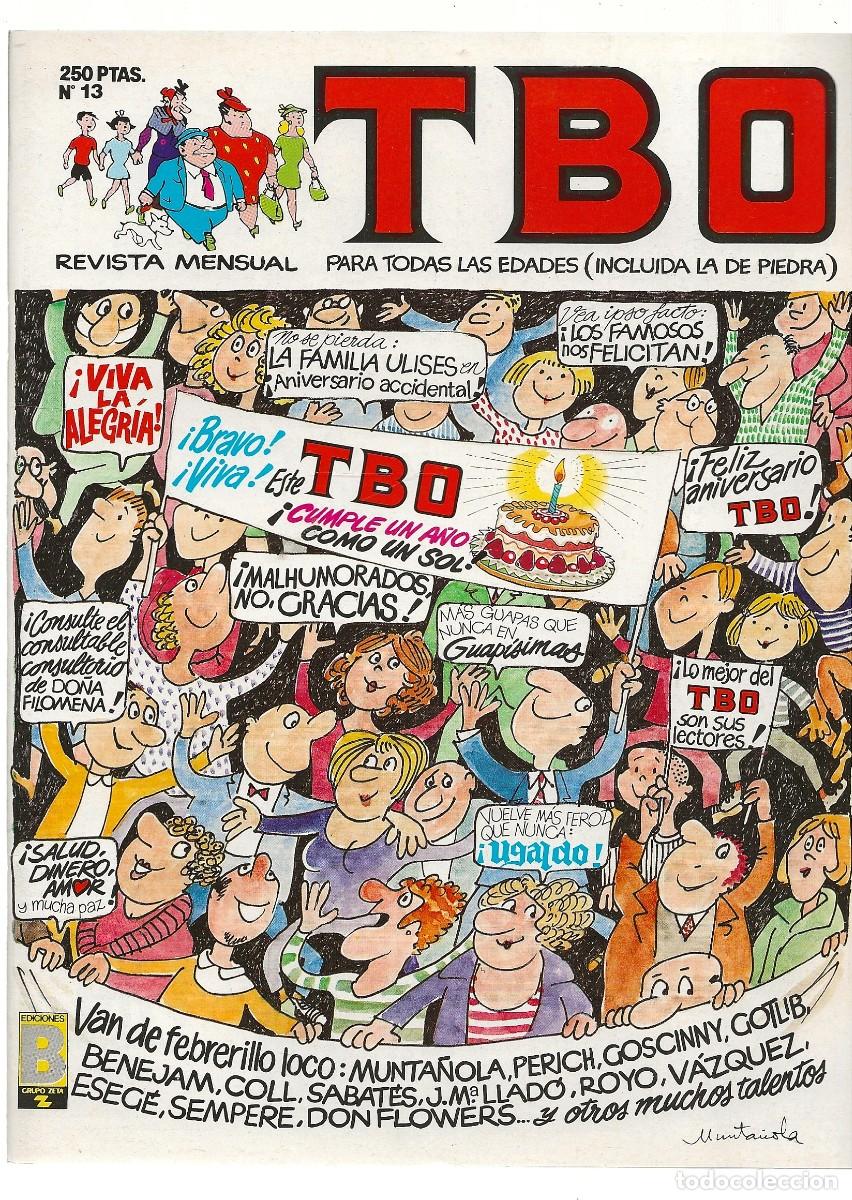 C&oacute;mics: TBO N&ordm; 13 - EDICIONES B - 1988 EXCELENTE ESTADO - Foto 1