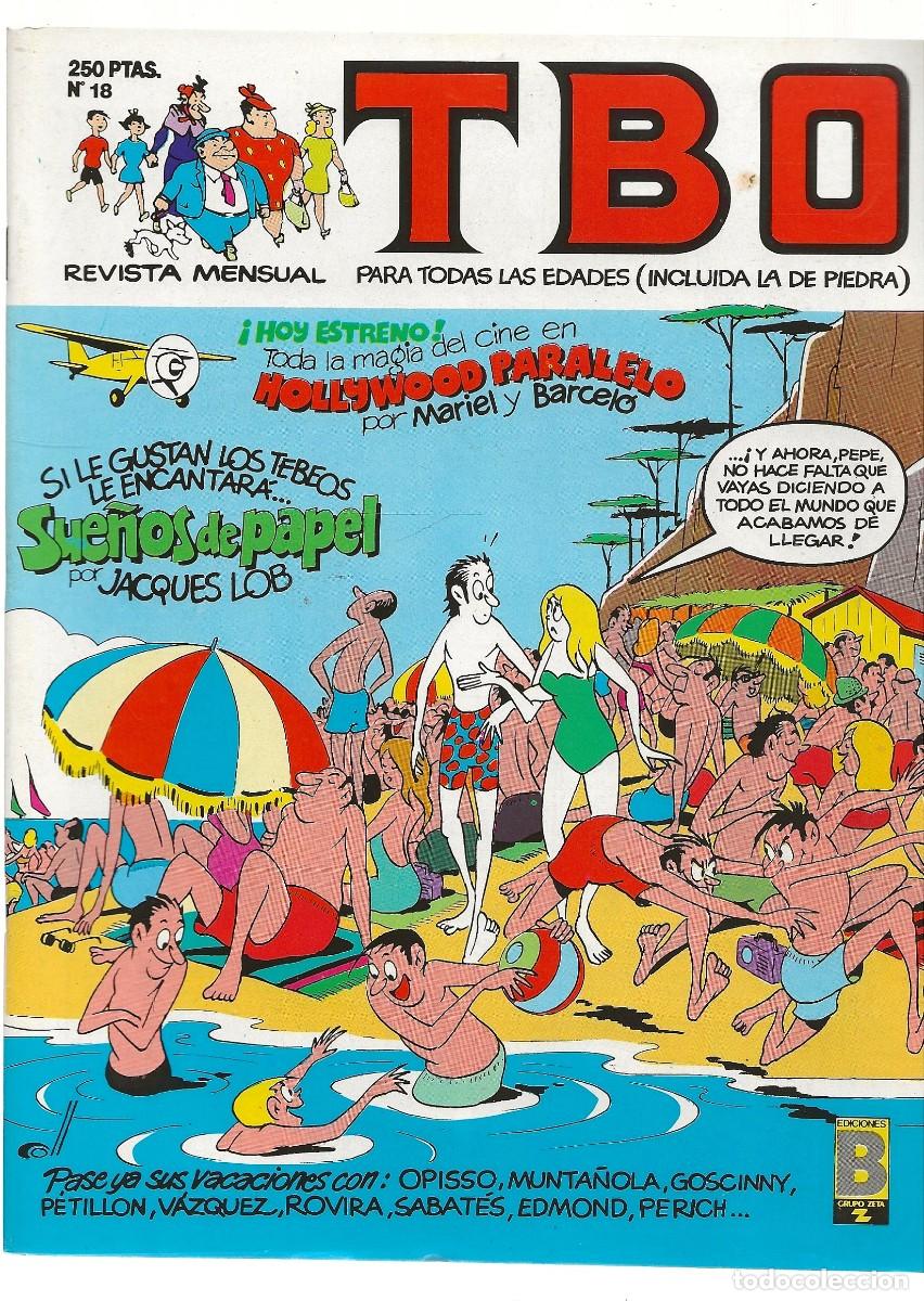 C&oacute;mics: TBO N&ordm; 18 - EDICIONES B - 1988 EXCELENTE ESTADO - Foto 1