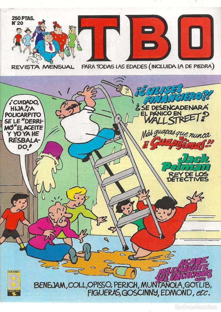 C&oacute;mics: TBO N&ordm; 20 - EDICIONES B - 1988 EXCELENTE ESTADO - Foto 1