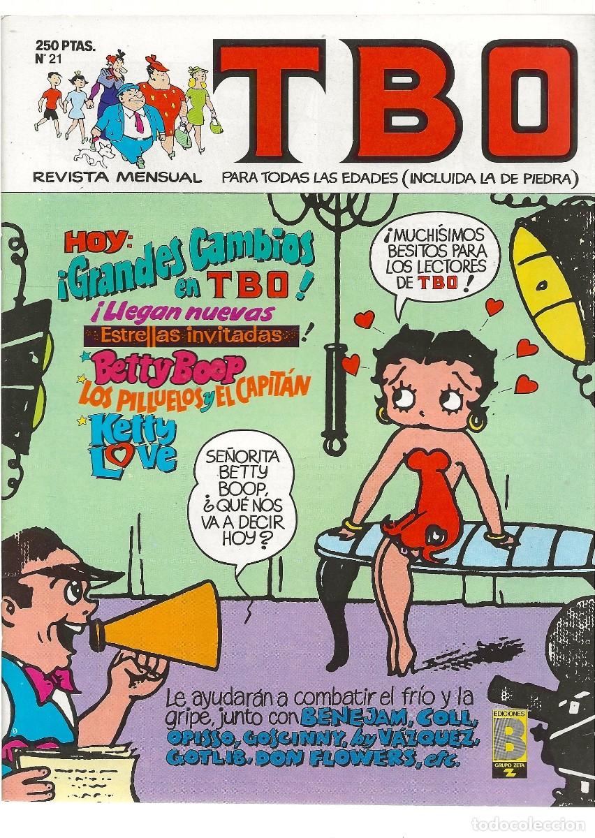 C&oacute;mics: TBO N&ordm; 21 - EDICIONES B - 1988 EXCELENTE ESTADO - Foto 1