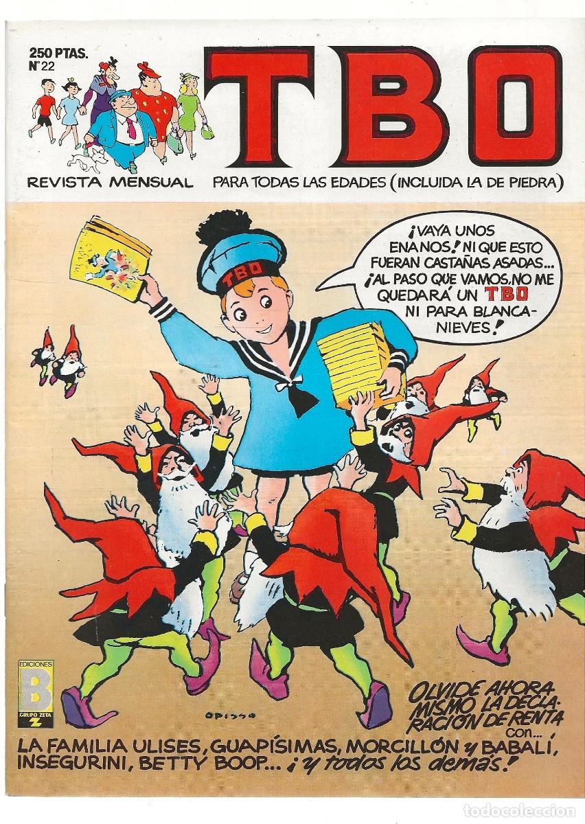 C&oacute;mics: TBO N&ordm; 22 - EDICIONES B - 1988 EXCELENTE ESTADO - Foto 1