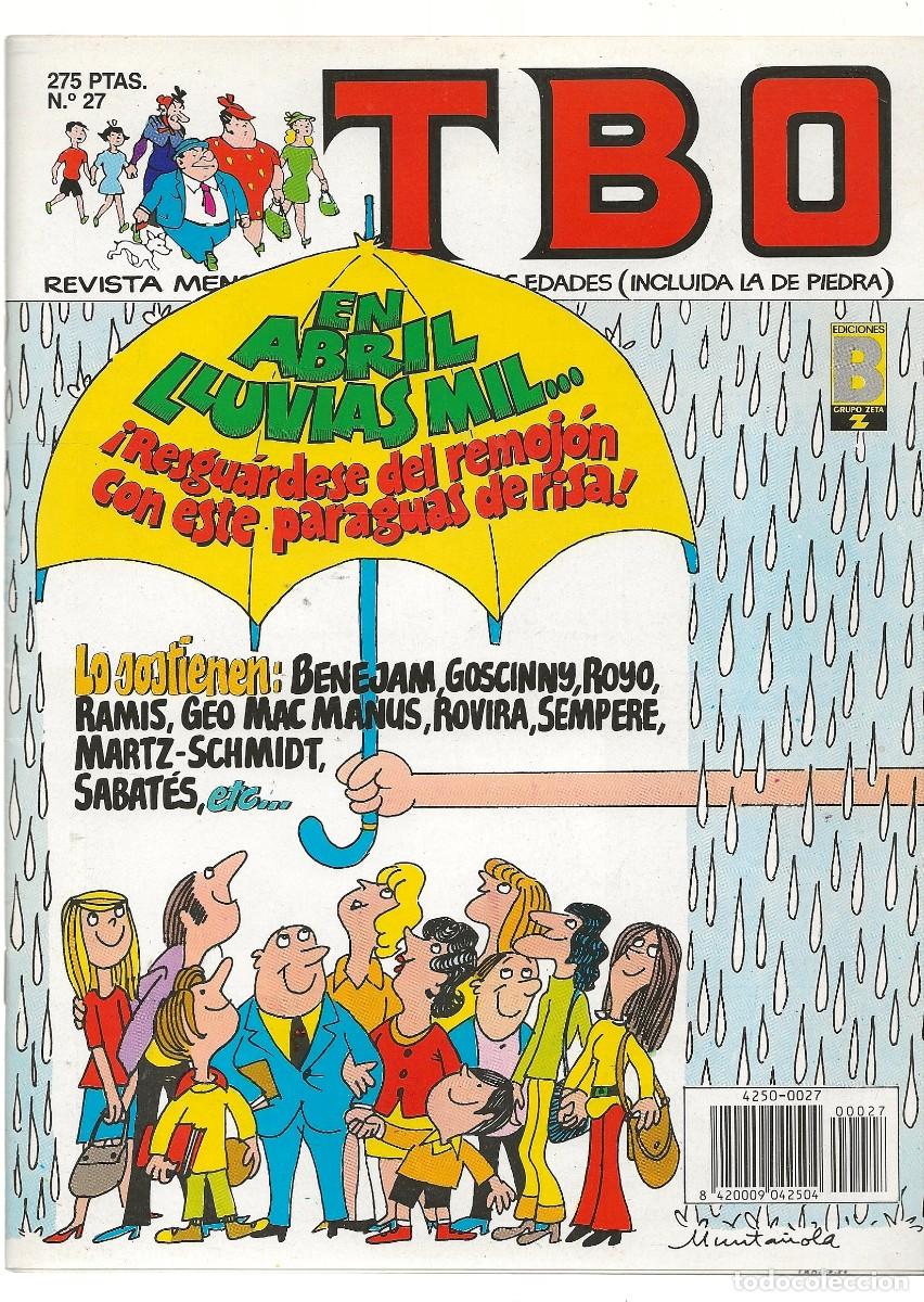 C&oacute;mics: TBO N&ordm; 27 - EDICIONES B - 1989 EXCELENTE ESTADO - Foto 1