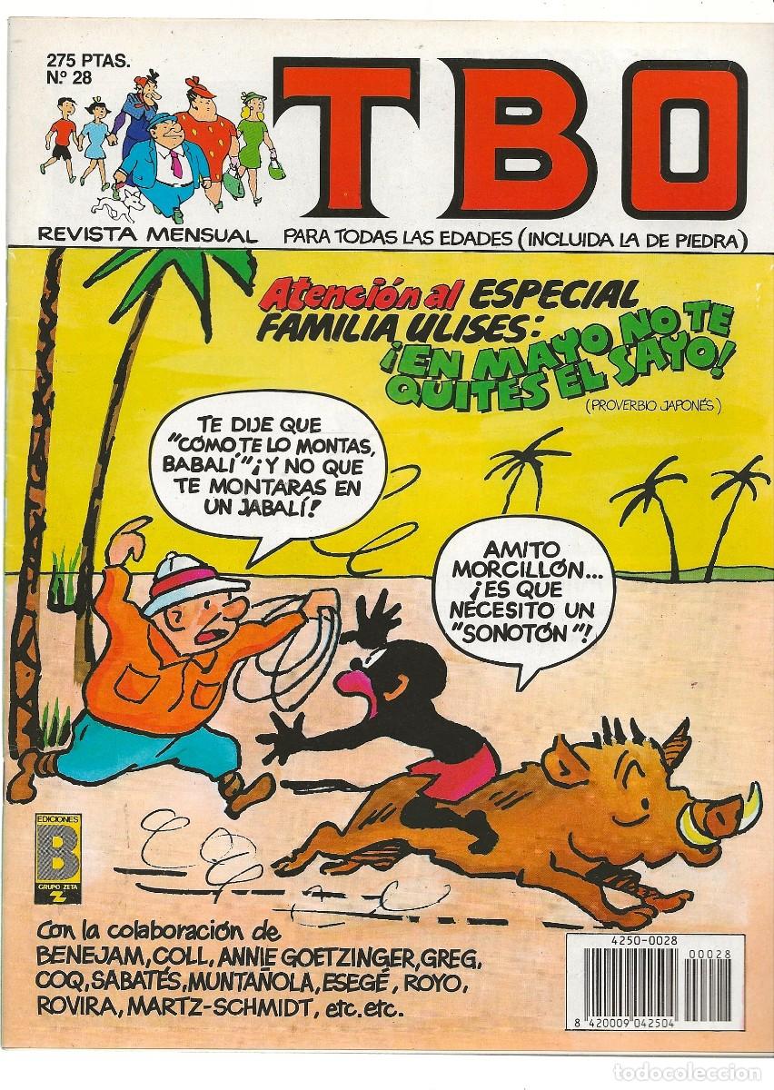 C&oacute;mics: TBO N&ordm; 28 - EDICIONES B - 1989 EXCELENTE ESTADO - Foto 1