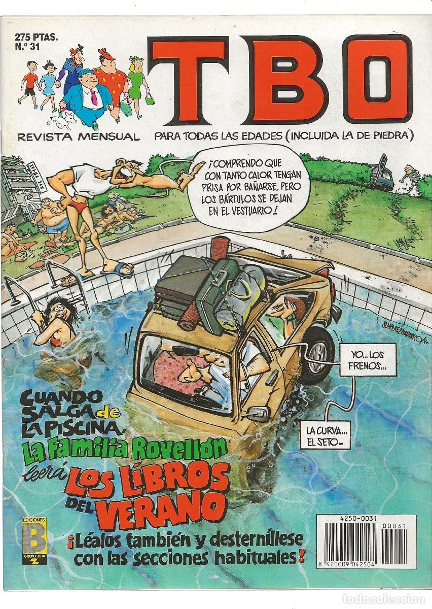 C&oacute;mics: TBO N&ordm; 31 - EDICIONES B - 1990 EXCELENTE ESTADO - Foto 1