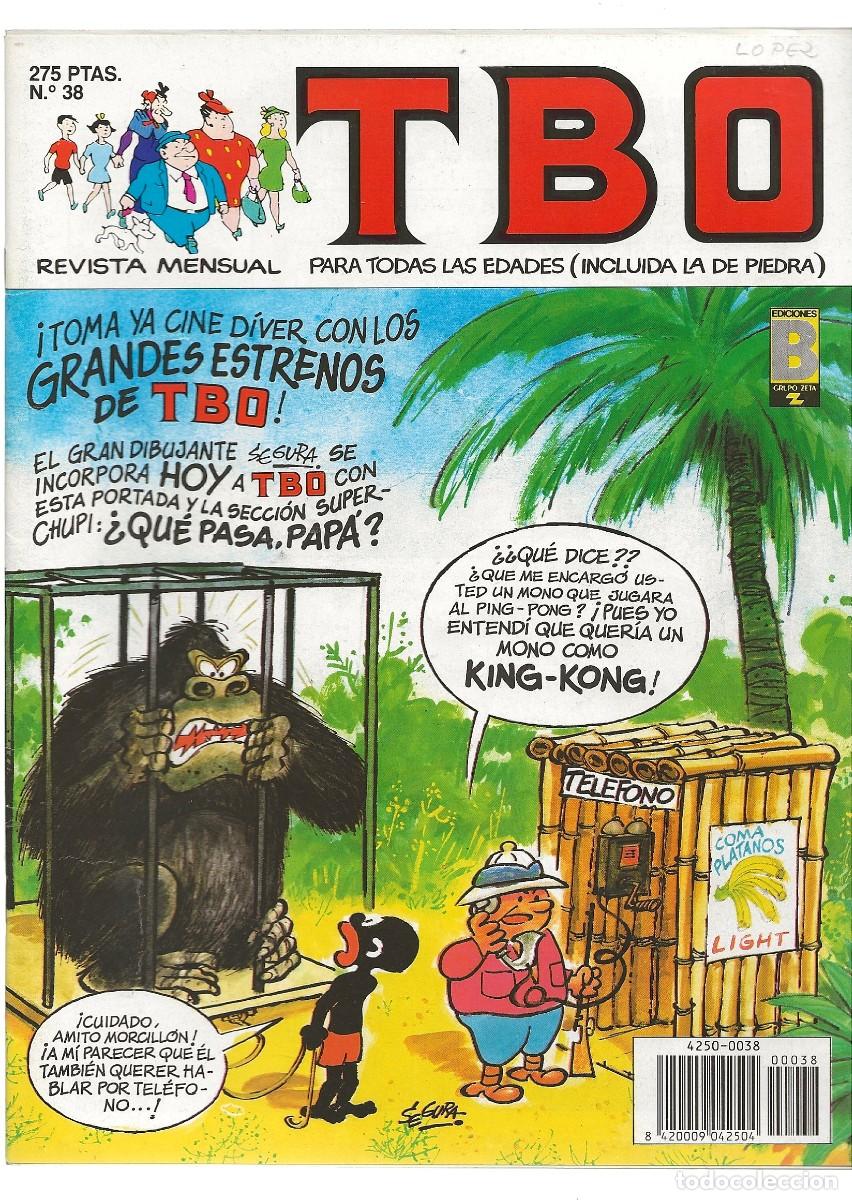 C&oacute;mics: TBO N&ordm; 38 - EDICIONES B - 1990 EXCELENTE ESTADO - Foto 1