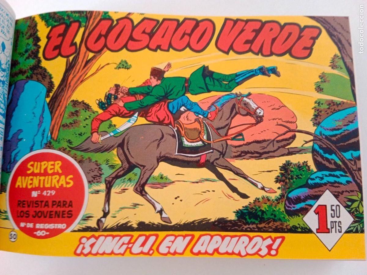 C&oacute;mics: EL COSACO VERDE. COMPLETA. EDICIONES B - Foto 7