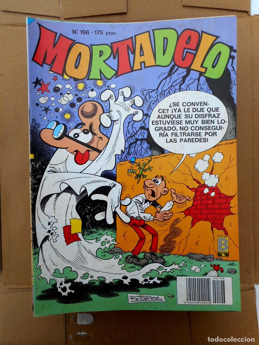C&oacute;mics: MORTADELO N&ordm;196 -EDICIONES B MAYO 1991 - - Foto 1